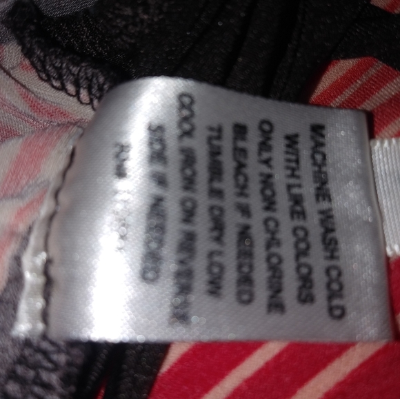 Heart Soul M Y2K Diagonal Striped Disco Special Bubble Hem Top in Retro Style - Picture 6 of 7